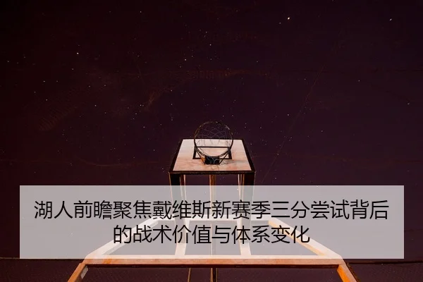 湖人前瞻聚焦戴维斯新赛季三分尝试背后的战术价值与体系变化